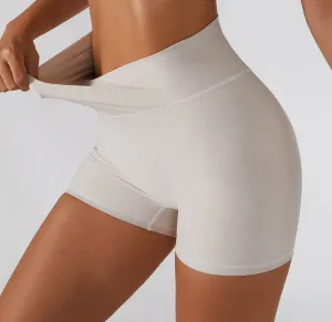 Wholesale Seamless Stretch Yoga Exercise Shorts