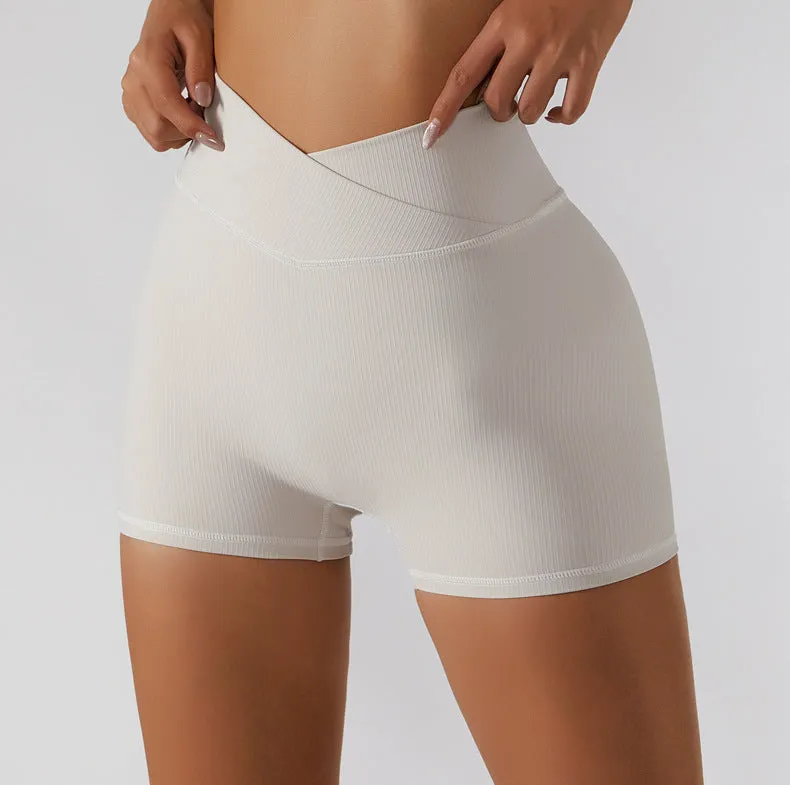 Wholesale Seamless Stretch Yoga Exercise Shorts